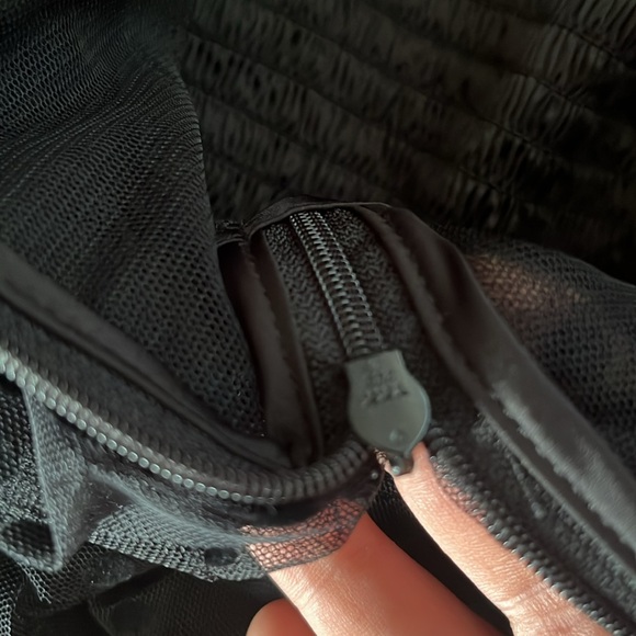 For Love & Lemons Jourdan Off The Shoulder Mini Dress in Black NWT - Picture 10 of 17